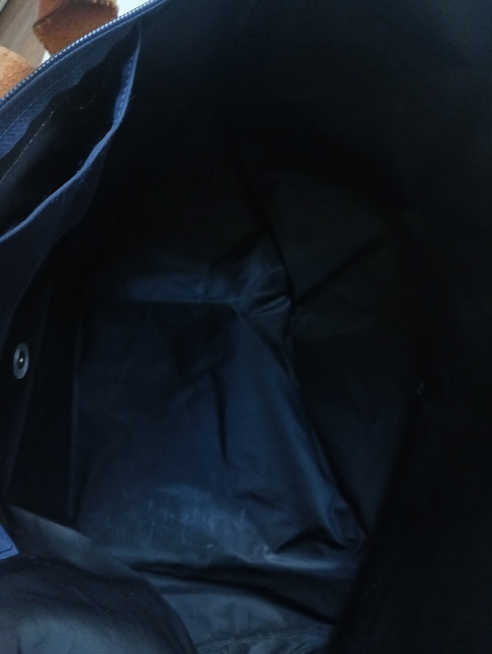 Longchamp Eiffel Tower Blue/ Brown Travel Bag - Picture 12 of 16